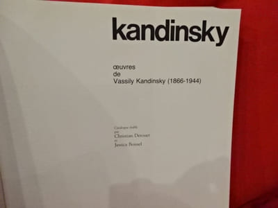 Kandinsky. Oeuvres de Vassily Kandinsky (1866-1944). 