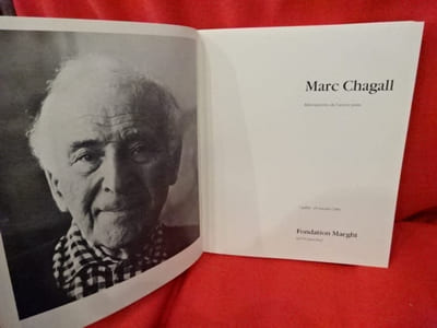 Marc Chagall, rétrospective de l'oeuvre peint. 