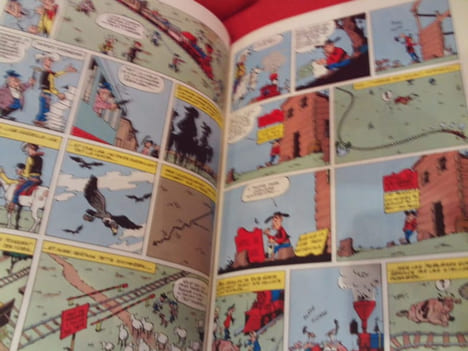 Des rails sur la prairie. . [BANDE DESSINEE] - MORRIS