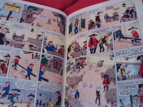 Des rails sur la prairie. . [BANDE DESSINEE] - MORRIS