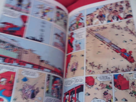 Des rails sur la prairie. . [BANDE DESSINEE] - MORRIS