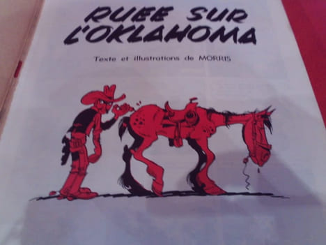 Ruée sur l'Oklahoma. . [BANDE DESSINEE] - MORRIS