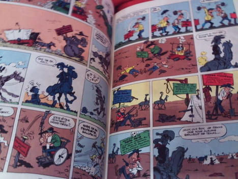 Ruée sur l'Oklahoma. . [BANDE DESSINEE] - MORRIS