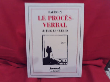 Le Procès-Verbal de J. M. G. Le Clezio. . [BANDE DESSINEE] - BAUDOIN