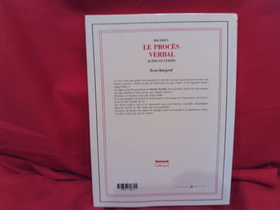 Le Procès-Verbal de J. M. G. Le Clezio. 