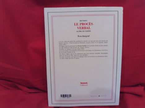 Le Procès-Verbal de J. M. G. Le Clezio. . [BANDE DESSINEE] - BAUDOIN