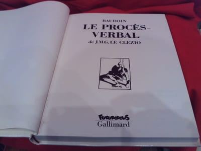 Le Procès-Verbal de J. M. G. Le Clezio. 