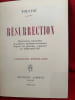 R&eacute;surrection. . [LITTERATURE] - TOLSTOI (L&eacute;on)