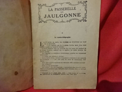 La passerelle de Jaulgonne.