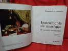 Instruments de musique du monde occidental. . [HISTOIRE] - WINTERNITZ (Emanuel)