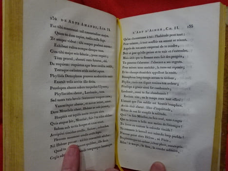 L'art d'aimer d'Ovide, poème en trois chants. . [LIVRES ANCIENS] - OVIDE