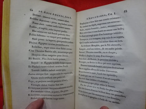 L'art d'aimer d'Ovide, poème en trois chants. . [LIVRES ANCIENS] - OVIDE
