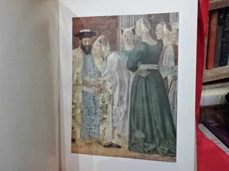 Piero della Francesca, le cycle des fresques de la Sainte Croix, dans l'église Saint-François à Arezzo. . [ART] - FRANCESCA (Piero della )