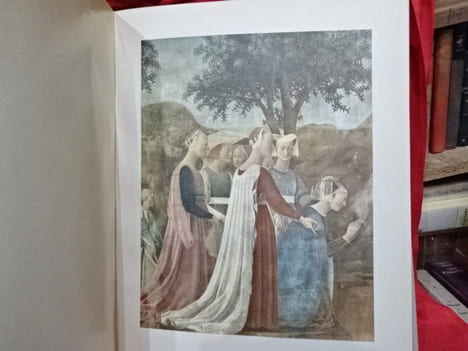 Piero della Francesca, le cycle des fresques de la Sainte Croix, dans l'église Saint-François à Arezzo. . [ART] - FRANCESCA (Piero della )
