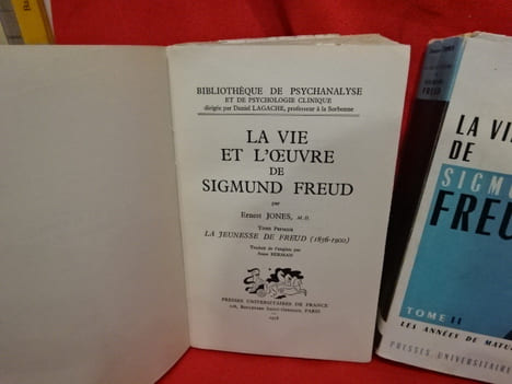 La vie et l'oeuvre de Sigmund Freud.-Tome I-la jeunesse de Freud (1856-1900).-Tome II-les années de maturité (1901-1919). . [PHILOSOPHIE SCIENCES ...