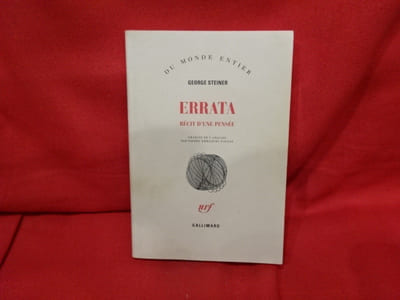 Errata, récit d'une pensée.