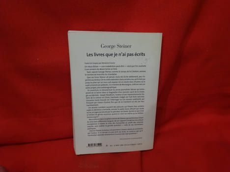 Les Livres que je n'ai pas écrits. . [LITTERATURE] - STEINER (George)
