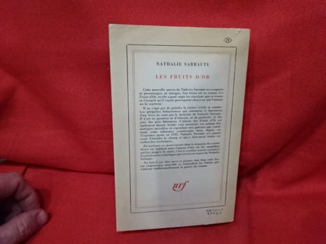 Les fruits d'Or, roman. . [LITTERATURE] - SARRAUTE (Nathalie)