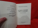 Ce que l'homme fait à l'homme, essai sur le mal politique. . [PHILOSOPHIE SCIENCES HUMAINES] - REVAULT D'ALLONNES (Myriam)