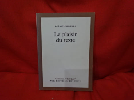 Le plaisir du texte. . [PHILOSOPHIE SCIENCES HUMAINES] - BARTHES (Roland)