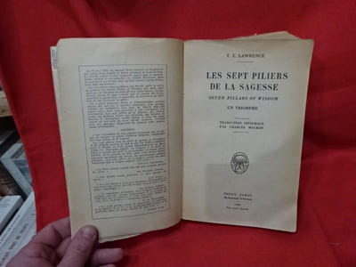 Les sept Piliers de la sagesse.