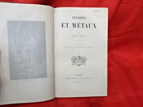 Pierres et Métaux. . [SCIENCE NATURELLE] - MANGIN (Arthur)