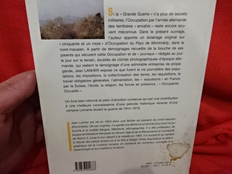 Le pays de Montmédy: aout 1914-novembre 1918 au fil de nos jours. . [LORRAIN] - LANHER (Jean)