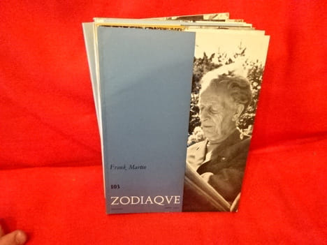 Revue zodiaque.-N° 103-25e année-janvier 1975: Frank Martin. . [ART] - COLLECTIF