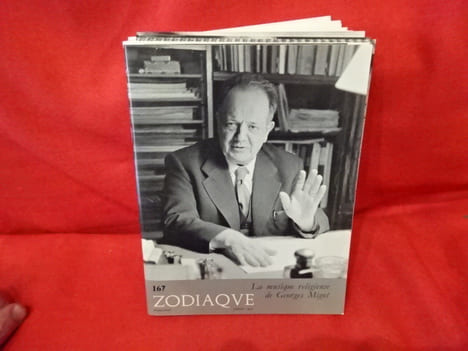 Revue zodiaque.-N° 167-41e année-janvier 1991: la Musique religieuse de Georges Migot. . [ART] - COLLECTIF