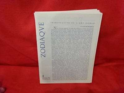 Bulletin zodiaque.-N° 04-Nouvelle série-décembre 1992.