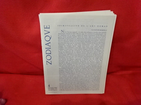 Bulletin zodiaque.-N° 04-Nouvelle série-décembre 1992. . [ART] - COLLECTIF