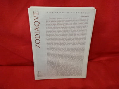 Bulletin zodiaque.-N° 11-Nouvelle série-septembre 1994.