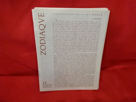Bulletin zodiaque.-N° 11-Nouvelle série-septembre 1994. . [ART] - COLLECTIF