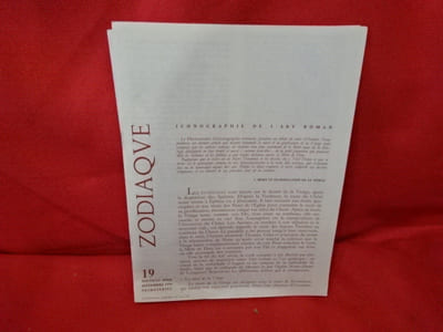 Bulletin zodiaque.-N° 19-Nouvelle série-septembre 1996.