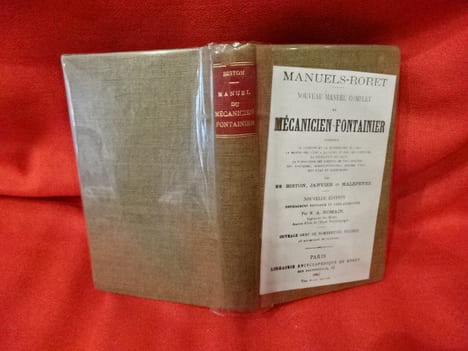 Nouveau Manuel complet du Mécanicien-Fontainier. . [TECHNIQUE] - BISTON / JANVIER, MALEPEYRE