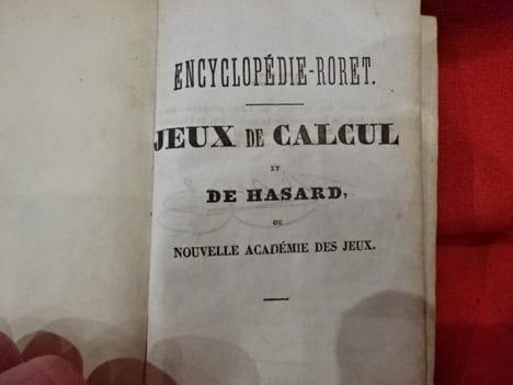 Nouveau Manuel complet des Jeux de Calcul et de Hasard, ou Nouvelle Académie des Jeux. . [TECHNIQUE] - LEBRUN