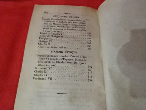 Résumé de l'Histoire d'Espagne, depuis la conquête des Romains jusqu'à la révolution de l'Île de Léon. . [HISTOIRE] - RABBE (Alph.)