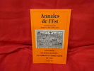 Annales de l'Est – 6e série — 51e année — Numéro spécial — XXVIIIes Journées d'études meusiennes, Saint-Mihiel, 7-8 octobre 2000. . [LORRAIN] - ...