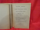 Bulletin mensuel de la Société d'Archéologie lorraine et du Musée historique lorrain. 2e série, tome XVIe (65e volume) seizième année, 1921. . ...