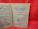 Revue Historique de la Lorraine, publiée tous les deux mois par la Société d'Archéologie lorraine & du Musée historique lorraine. 3e série, tome VIII ...
