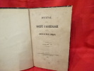 Journal de la Société d'Archéologie et du Comité du Musée lorrain quatrième année, 1855. . [LORRAIN] - COLLECTIF
