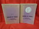 Dossier de Presse du Bicentenaire de la Révolution française (1789-1989). Tomes I et II. . [LORRAIN] - COLLECTIF (Sous la direction du Cabinet du ...