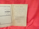 Bulletin mensuel de la Société d'Archéologie lorraine et du Musée historique lorrain. onzième année – N° 7 – juillet 1911, paginé de 145 à 168. . ...