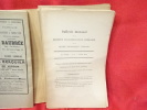 Bulletin mensuel de la Société d'Archéologie lorraine et du Musée historique lorrain. quatorzième année – N° 4 – avril 1914, paginé de 73 à 96. . ...