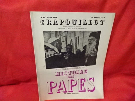 Crapouillot-N° 064-Histoire des Papes, numéro spécial. avril 1964. . [CARICATURE] - COLLECTIF (Directeur Jean GALTIER-BOISSIERE )