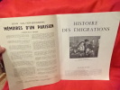 Crapouillot-N° 056-Histoire des Émigrations, numéro spécial. avril 1962. . [CARICATURE] - COLLECTIF (Directeur Jean GALTIER-BOISSIERE )