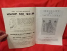 Crapouillot-N° 054-Sexualité et Capitalisme, numéro spécial. octobre 1961. . [CARICATURE] - COLLECTIF (Directeur Jean GALTIER-BOISSIERE )