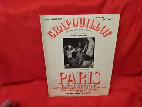Crapouillot-N° 049-Paris pittoresque, Saint-Germain-des-Prés et le Faubourg, l’Île Saint-Louis et la Cité, numéro spécial -Tome 2. juillet 1960. . ...
