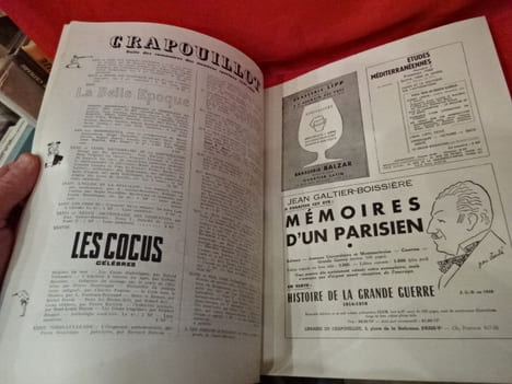 Crapouillot-N° 049-Paris pittoresque, Saint-Germain-des-Prés et le Faubourg, l’Île Saint-Louis et la Cité, numéro spécial -Tome 2. juillet 1960. . ...