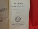 Annales de la Société d'Émulation du département des Vosges-XCVIIIe année-1922. . [LORRAIN] - COLLECTIF